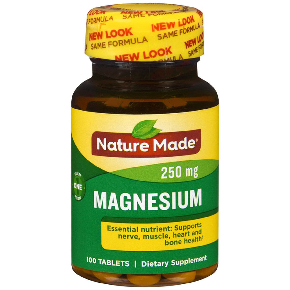 Nature Made® Magnesium Oxide 250 mg Tablet, 100 EA