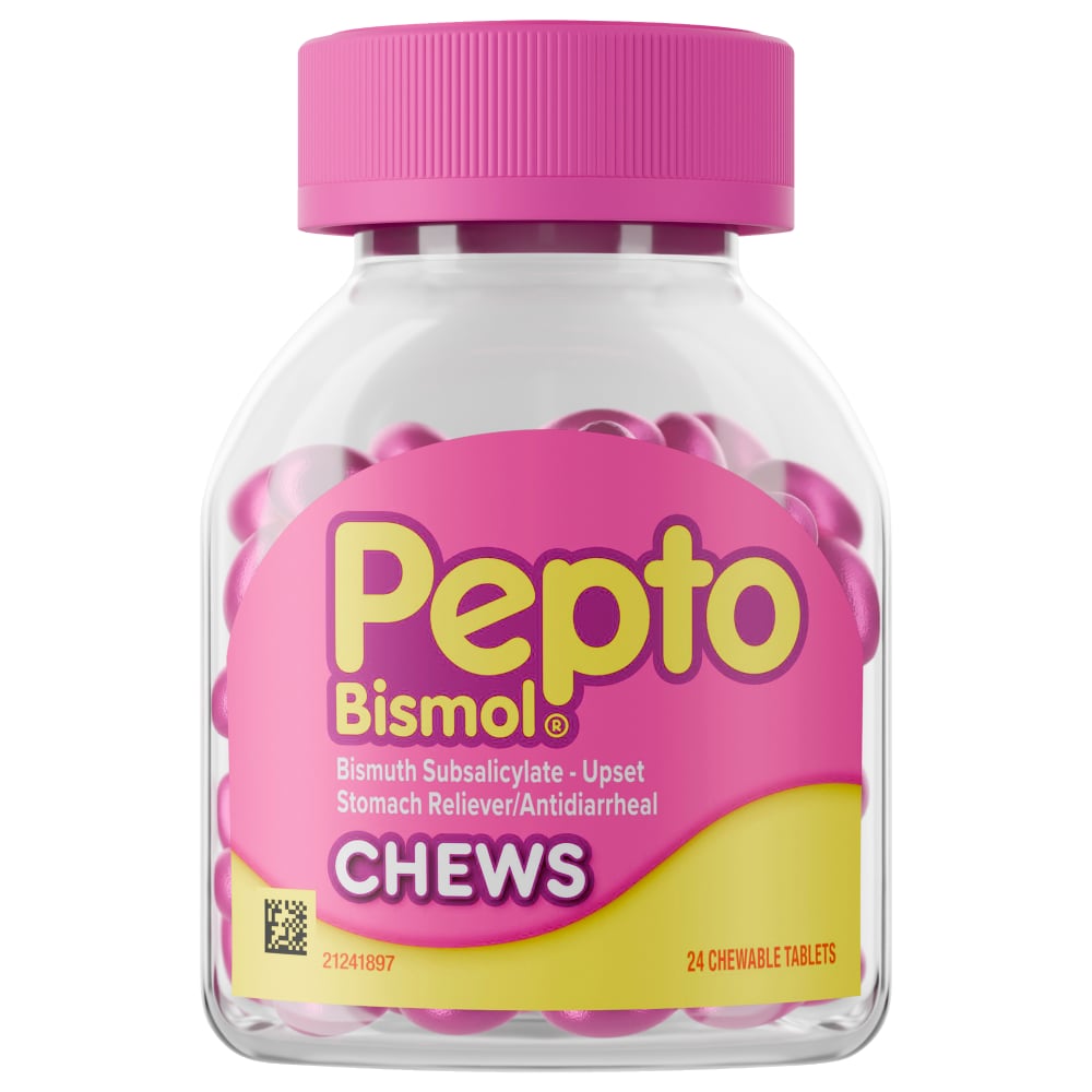 Pepto Bismol Mint Chewable Tablets 24Ct