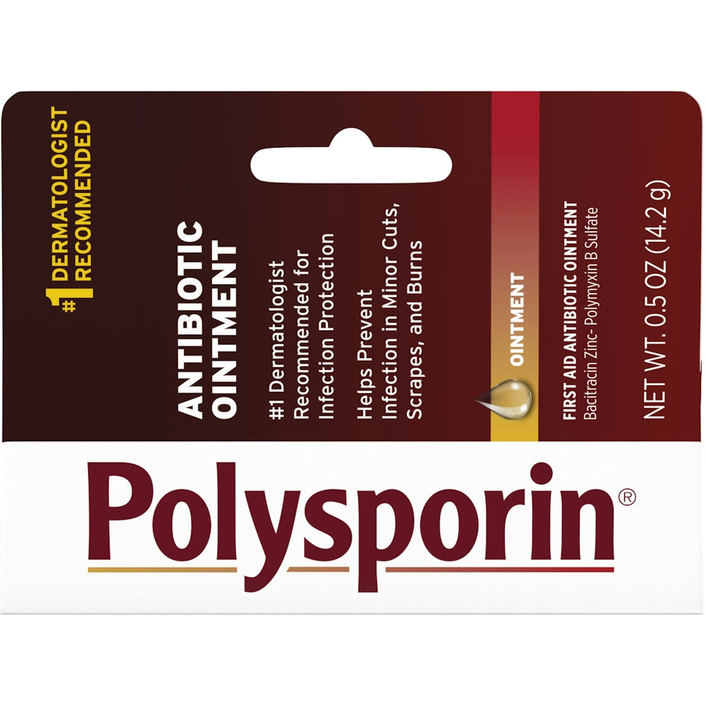 Polysporin Antibiotic Ointment 0.5 Oz