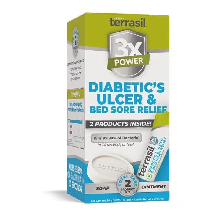 Terrasil Diabetic's Ulcer And Sore Relief Kit