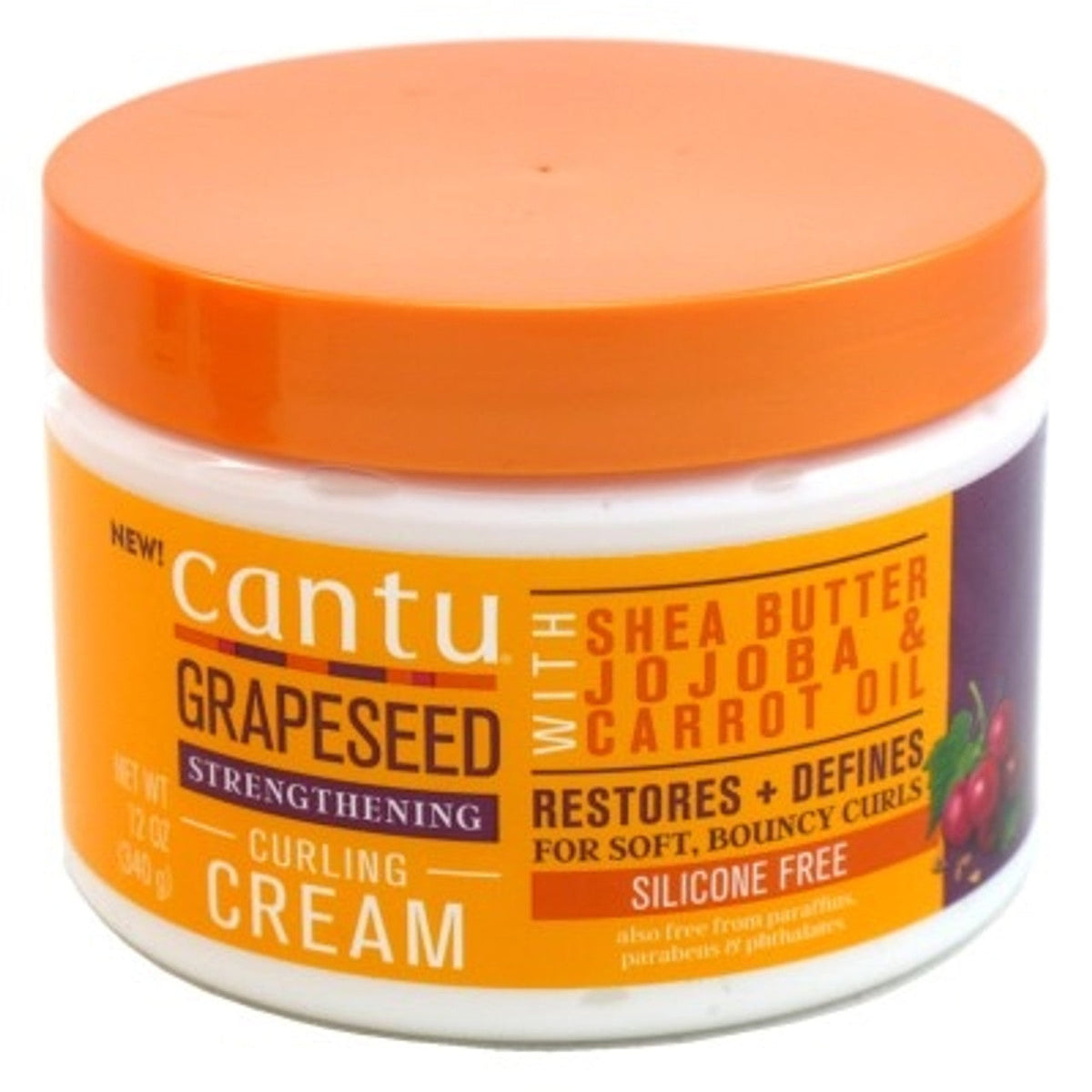 Cantu Grapeseed Strengthening Curling Cream 12oz