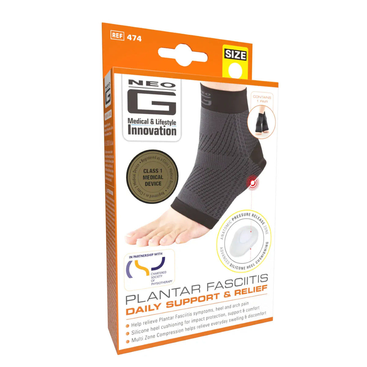 Neo G Plantar Fasciitis Support (X-Large)