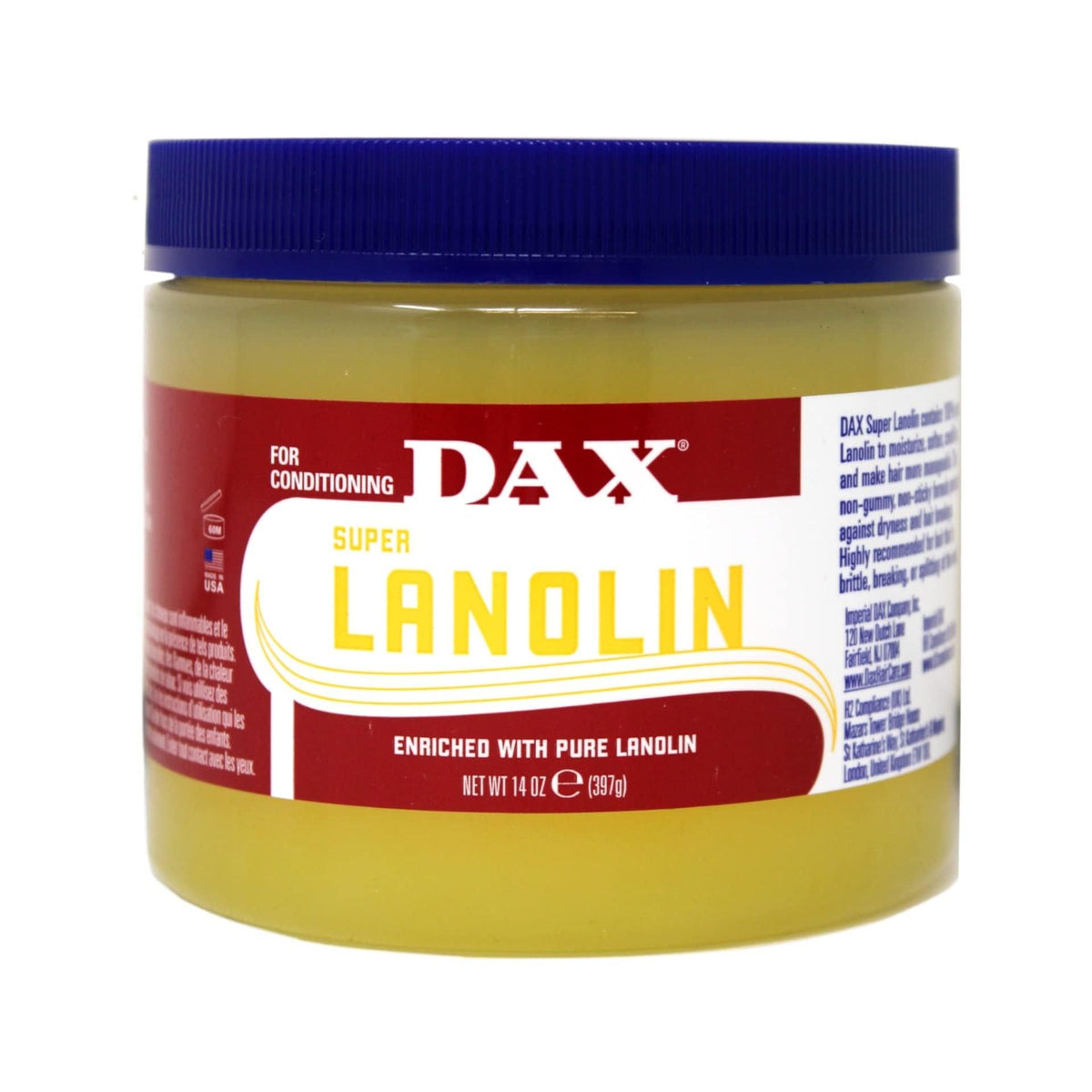 DAX 100% Pure Lanolin Super Hair Conditioner 14oz