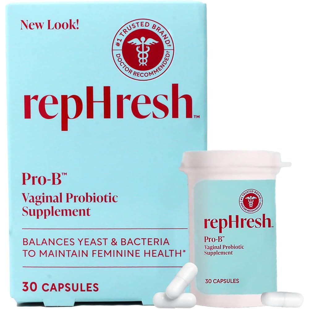 RepHresh Pro-B Vaginal Probiotic Supplement – 30 Capsules