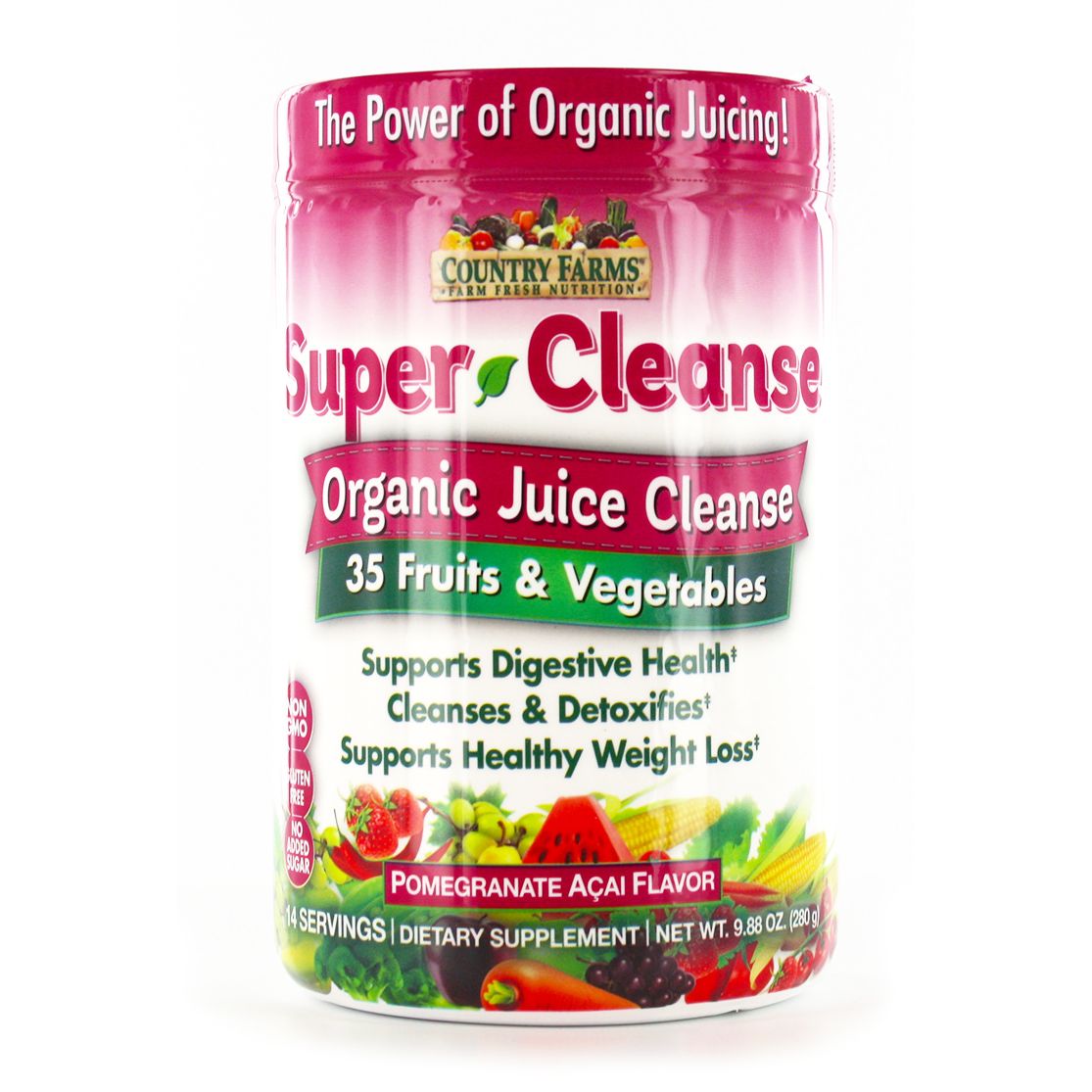 Country Farms Super Clns Pw 280 Gm