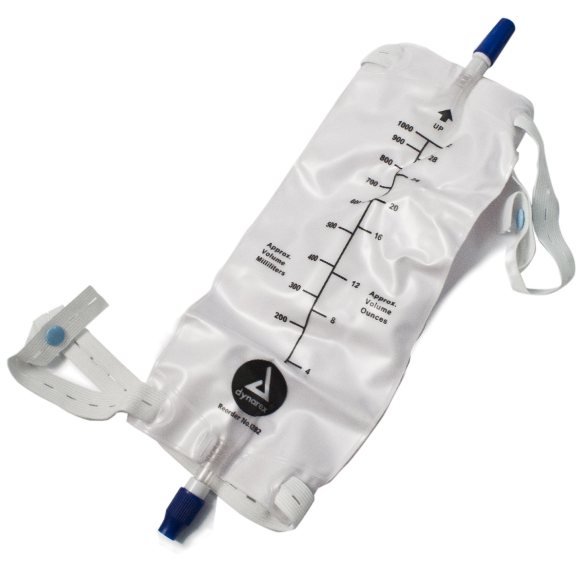 Urinary Leg Bag With Anti-Reflex Valve Large 12 Ct
