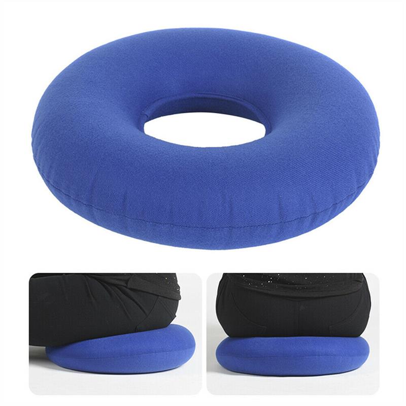 Blue Inflatable Rubber Ring Cushion (Donut Cushion) - DS