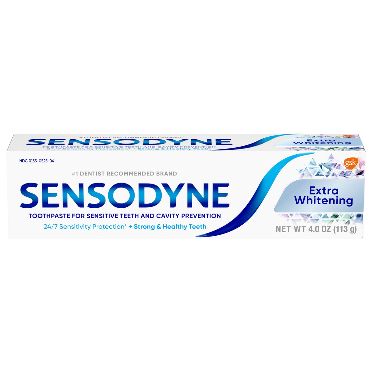 Sensodyne Extra Whitening For Sensitive Teeth Toothpaste, 4 Oz