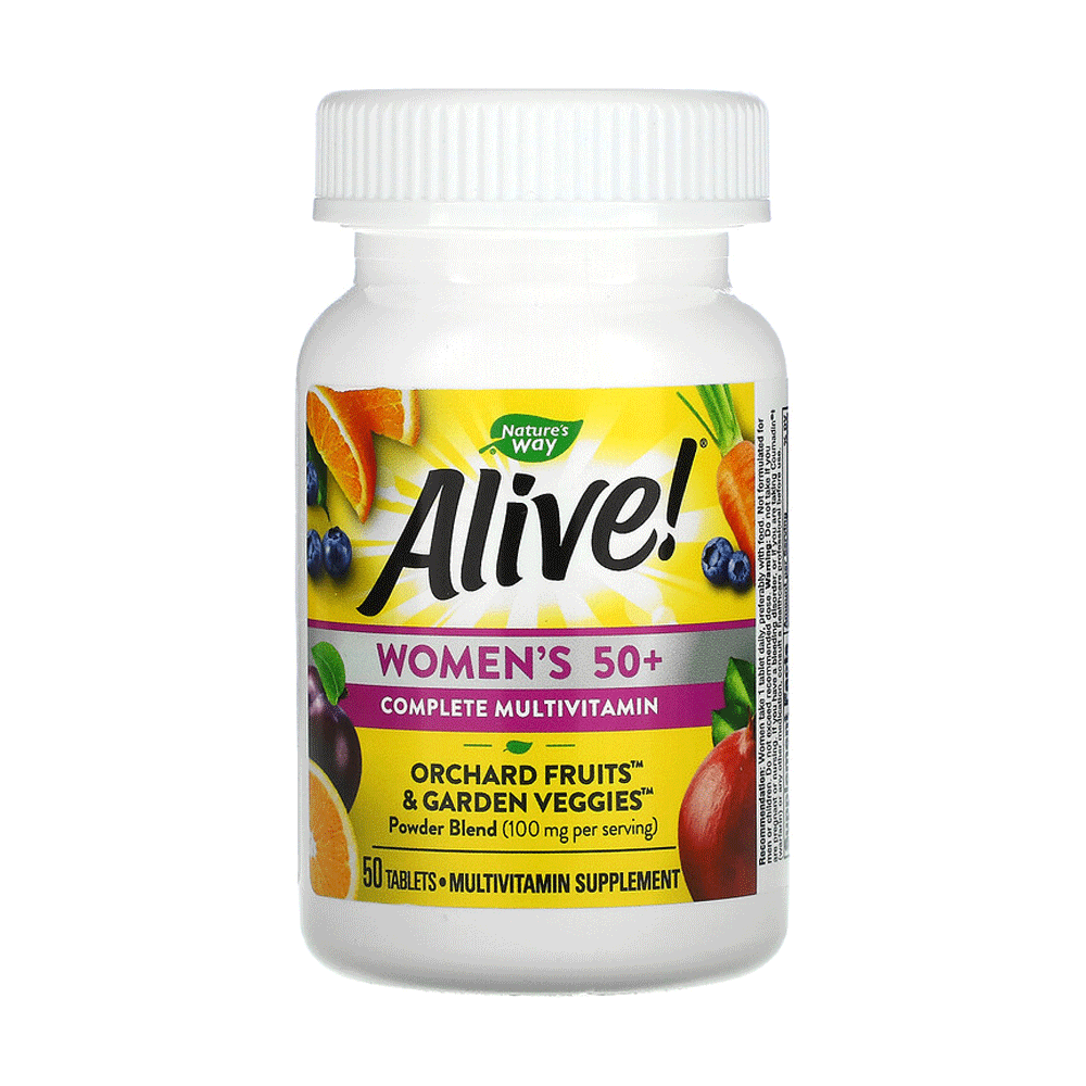 Nature's Way Alive Women's 50+ Complete Multivitamin Tablets 50ct