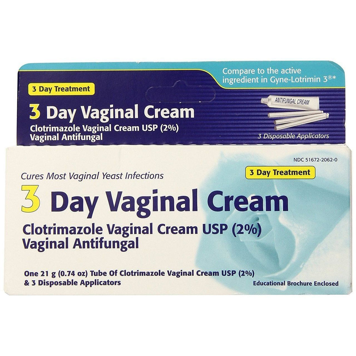 3 Day  vaginal Cream 2% 21 Gm