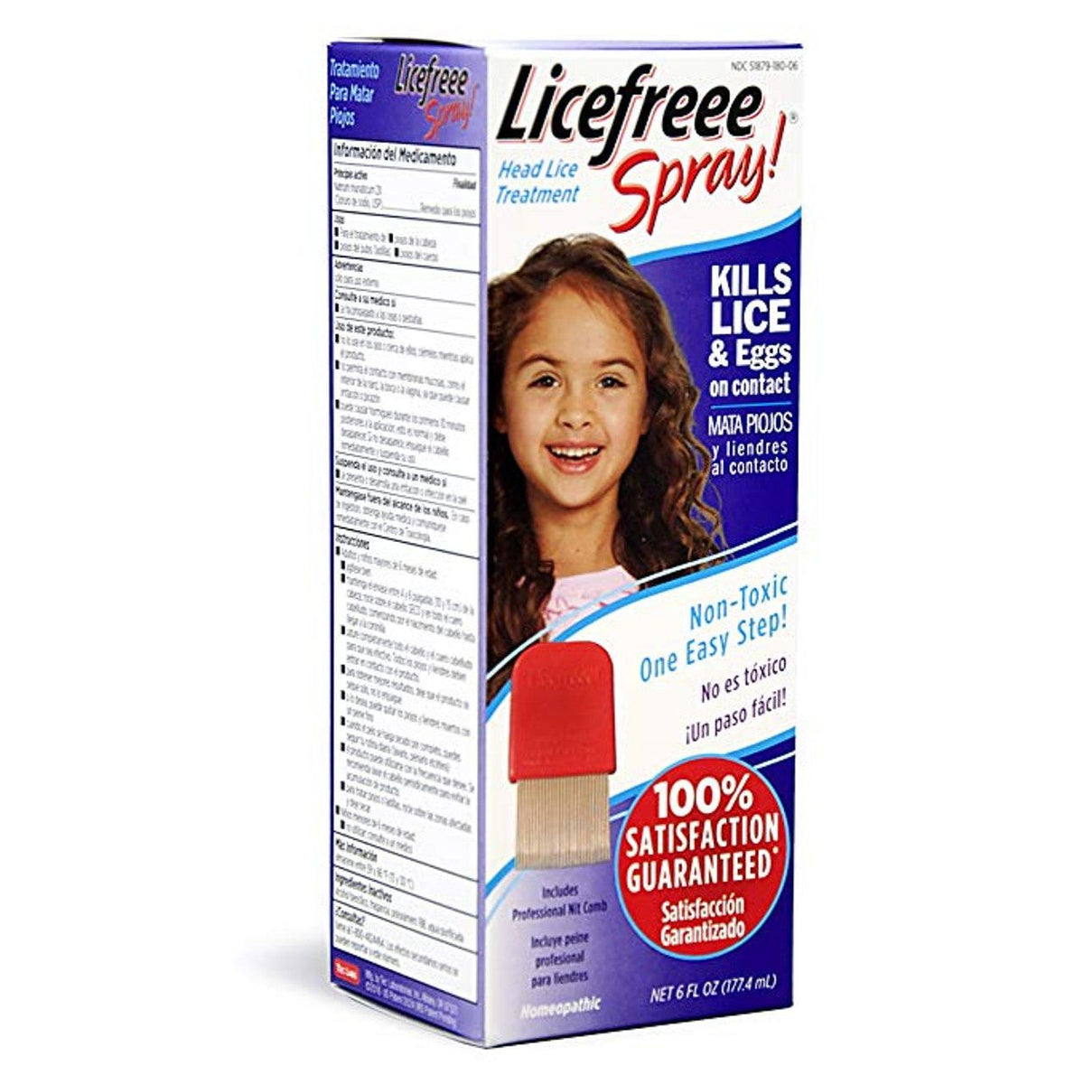 Licefreee! Spray Instant Head Treatment 6 Fl Oz