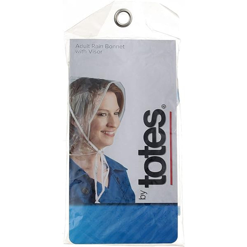 Raines Totes Rain Bonnet With Visor Adult