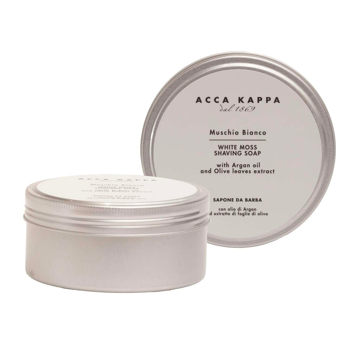 Acca Kappa  Muschio Bianco White Moss Shaving Soap 8.45 oz.