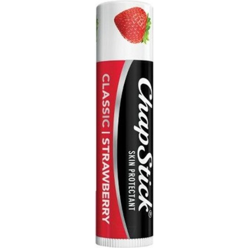 ChapStick Classic Strawberry Skin Protectant Lip Care 0.15 Oz