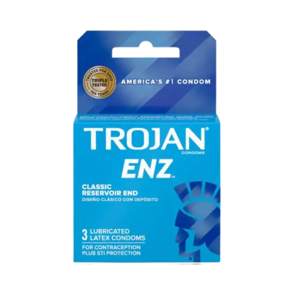 Trojan ENZ Premium Lubricated Latex Condoms