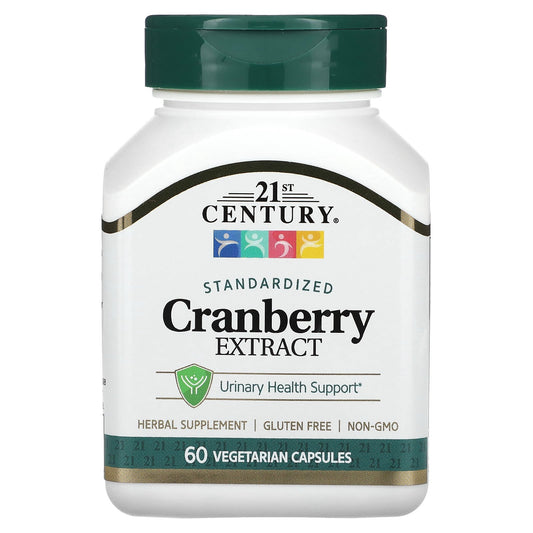 21st Century Cranberry Extract, Standardized, Vegetarian Capsules 60 ct
