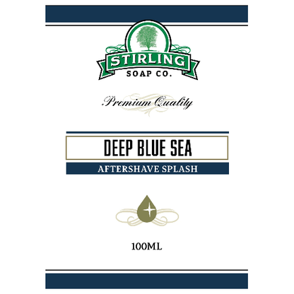 Stirling Soap Co. Deep Blue Sea Shaving Collection