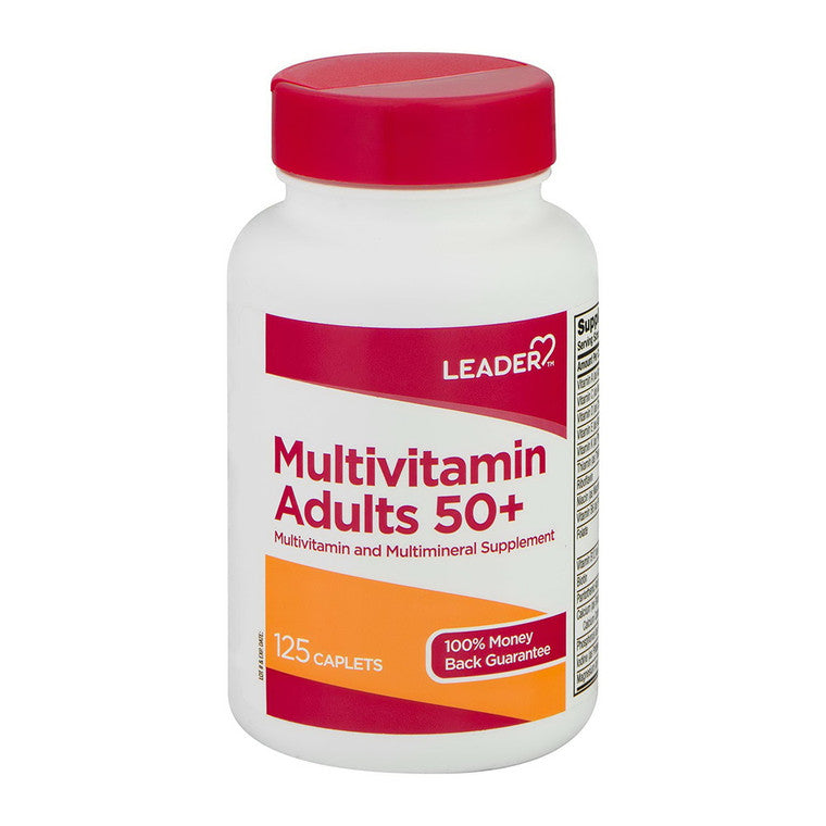 Leader Multivitamin Adults Caplets 125Ct