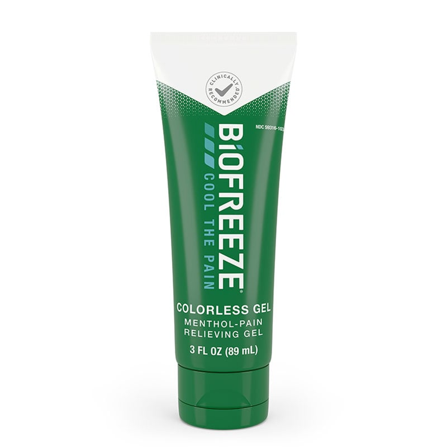 Biofreeze Pain Relieving Gel Colorless 3 Oz