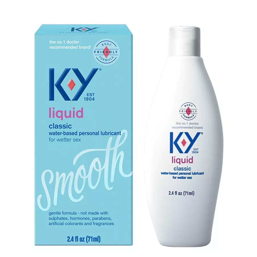 K-Y® Liquid Classic Smooth Personal Lubricant, 2.5 oz
