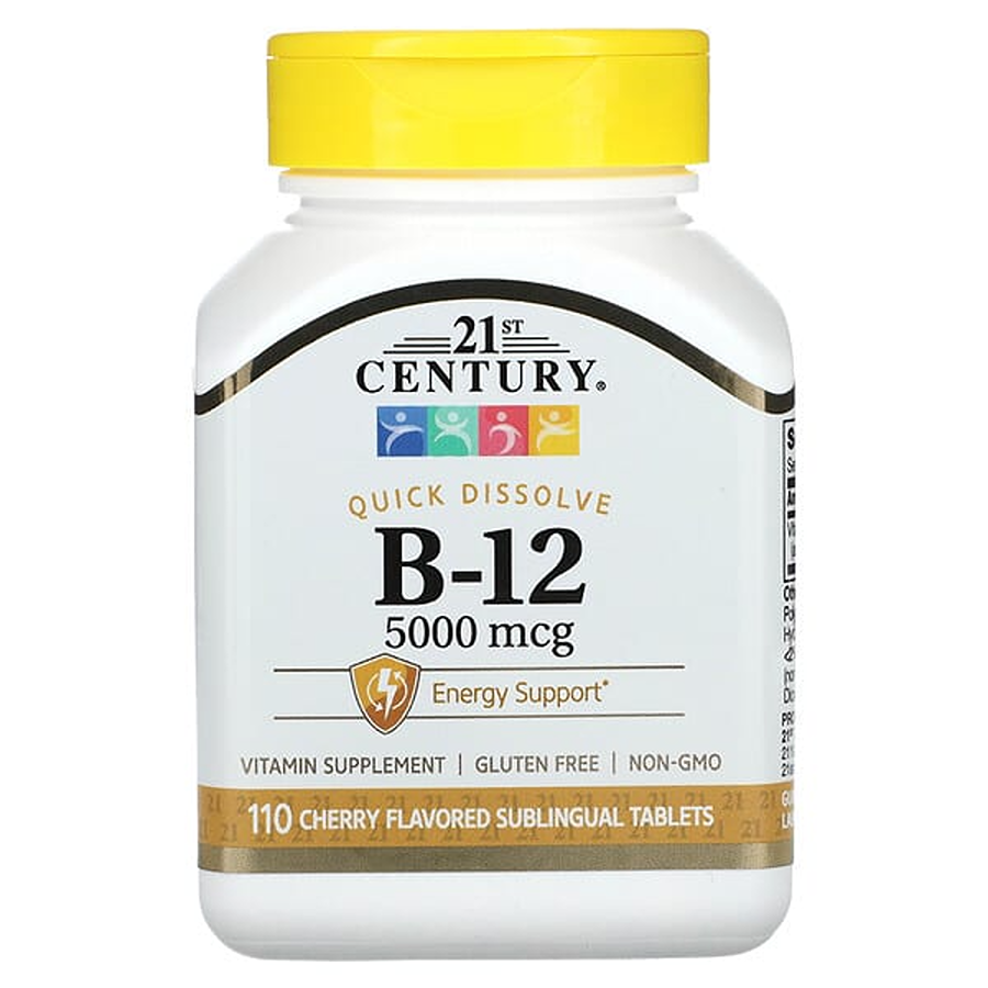 21st Century Vitamin B-12 5000 Mcg 110 Ct