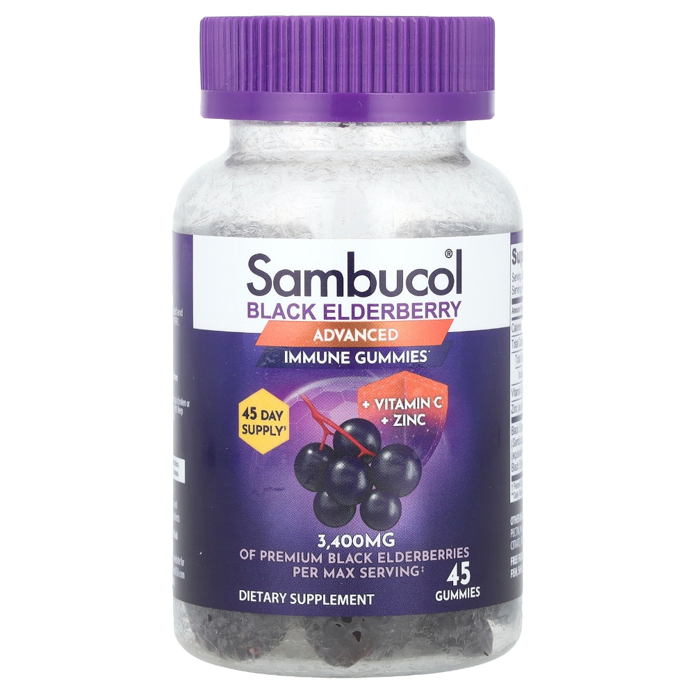Sambucol® Black Elderberry Immune Gummies – Advanced Formula