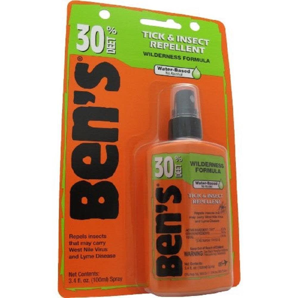 Ben's S 30 Tick & Insect Repellent 3.4 Oz. Pump Spray