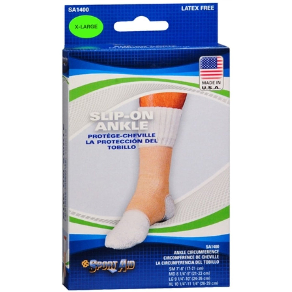 Sport Aid Slip On Ankle Support – Extra Large (XL)