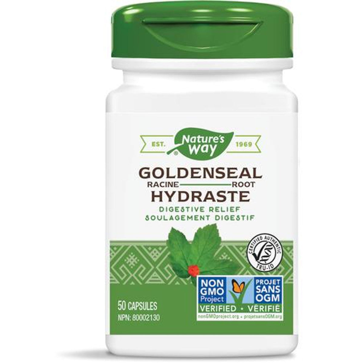 Nature's Way® Goldenseal Root – Traditional Immune Support (570 mg, 50 Capsules)