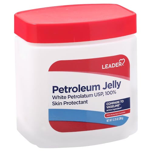 LEADER™ White Petrolatum 100% Petroleum Jelly USP, 13.75 oz