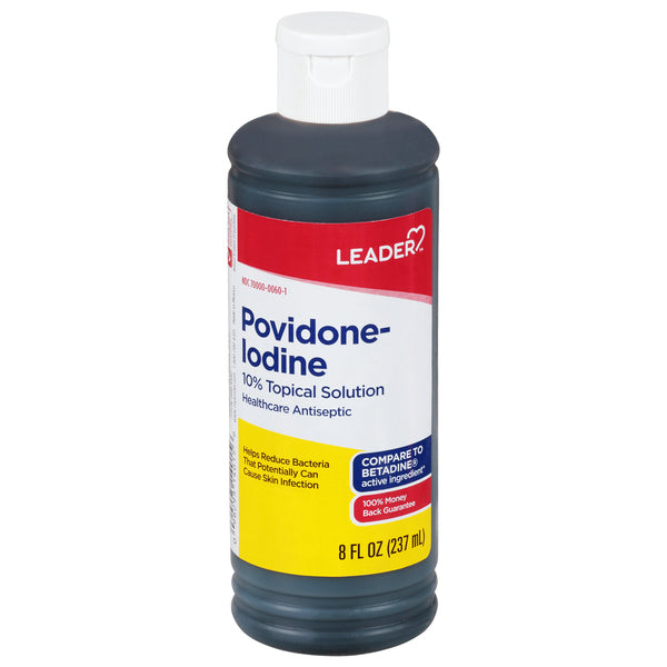 LEADER™ Povidone-Iodine 10% Topical Solution, 237 mL