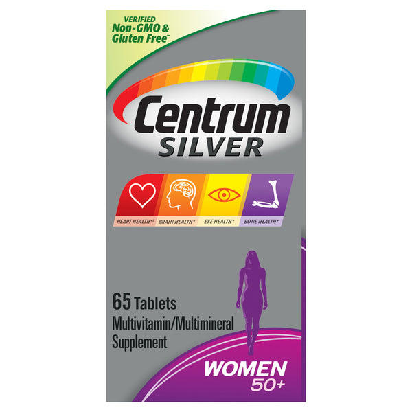 Centrum Multivitamin, Women 50+, Silver, Tablets