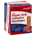 Leader Bandages, Adhesive, Plastic Strip, Sterile