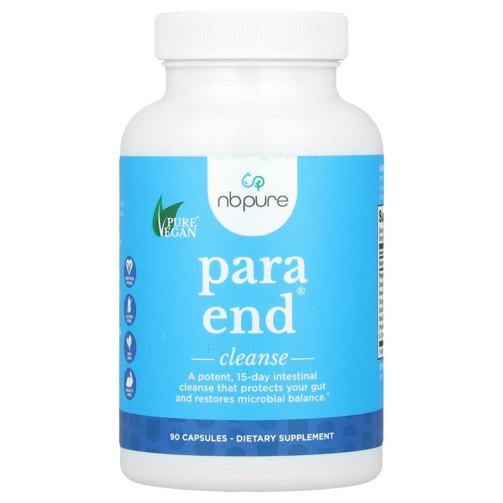 NB Pure Para End, Cleanse, 90 Capsules