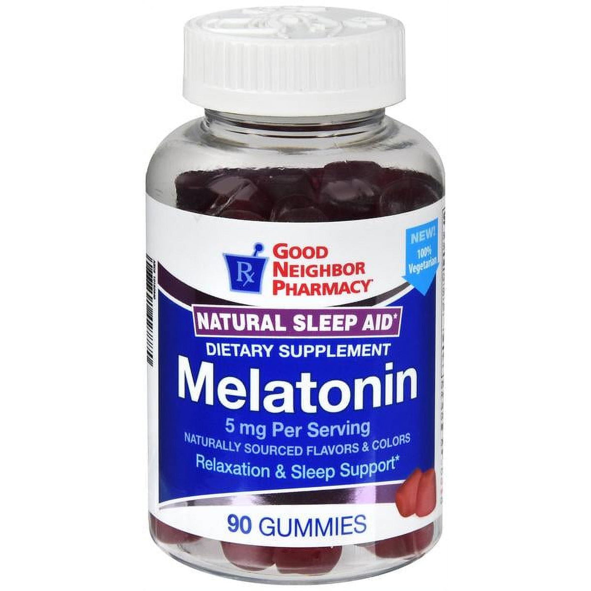 Silver Rod Pharmacy Good Neighbor Melatonin 5mg Gummies 90ct