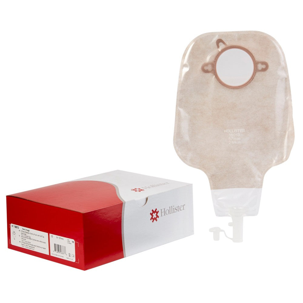 Hollister Ostomy Pouch New Image 12" Drainable, 10EA/BX