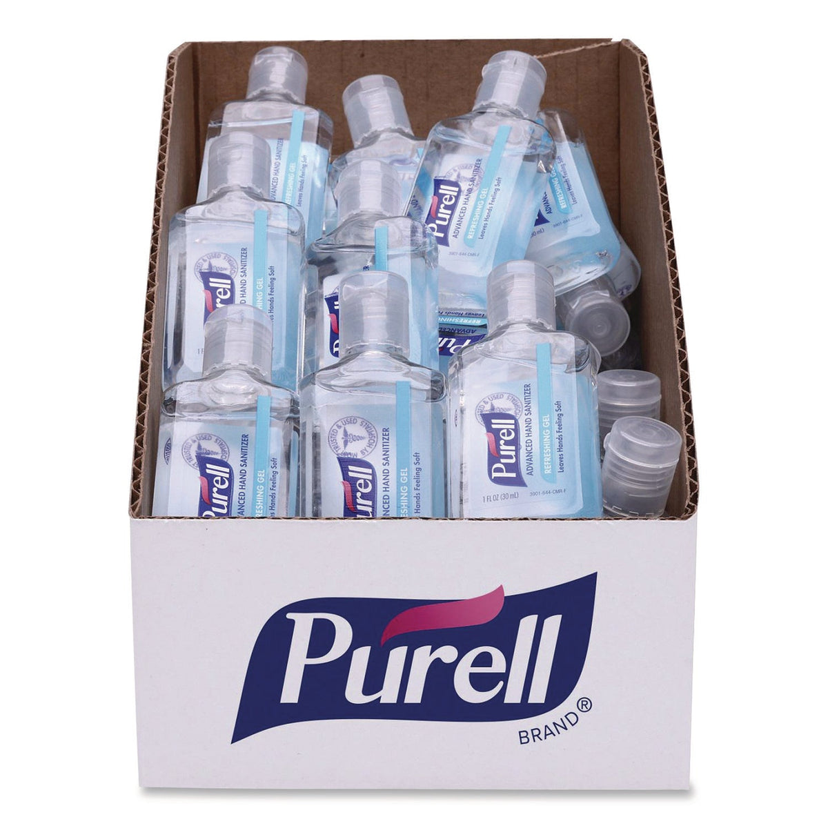 Purell Advanced Refreshing Gel Hand Sanitizer, Clean Scent, 1oz