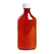 Rexam Amber Plastic Oval 50 X 8 Oz