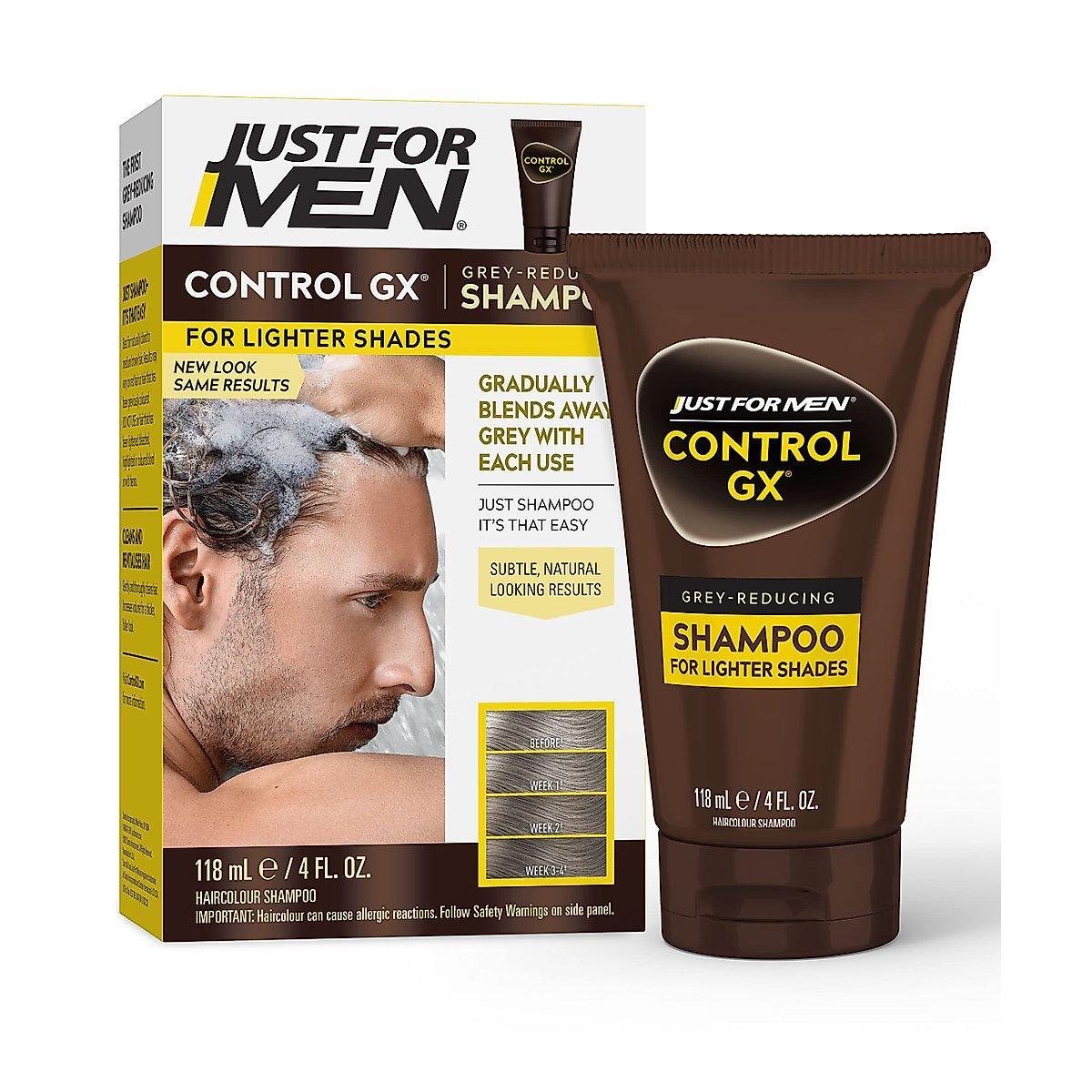 Just For Men Control GX Light Shades Shampoo - 4 Fl Oz