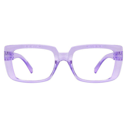 30% Blue Light Blocking Glasses Metalless Screwless Eyeglasses NR9107-B15