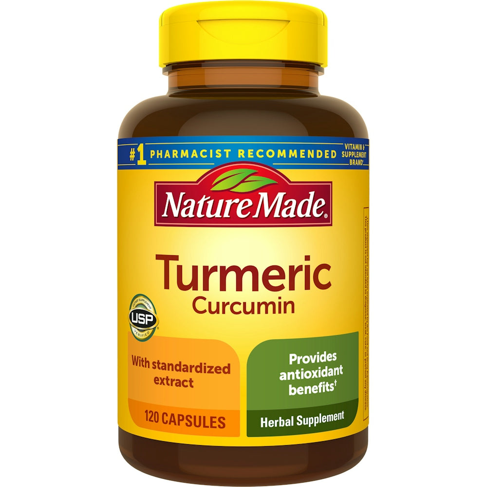 Nature Made Turmeric 500 Mg Capsules - 120ct