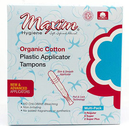Maxim  Organic  Tampons Pa Mpk 14