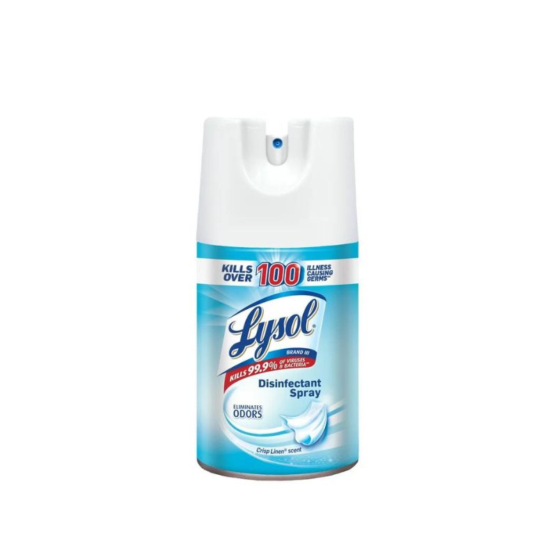 Lysol Crisp Linen Disinfectant Spray 7 Oz. Aerosol Can