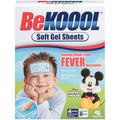 Be Koool Immediate Cooling Fever Reducing Soft Gel Sheets For Kids