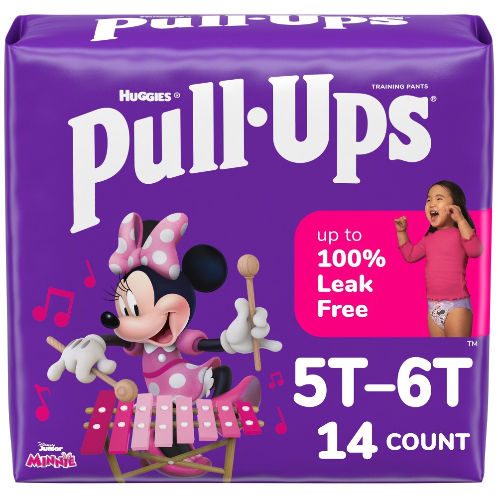 Pull-Ups Training Pants  Girls' Size  5T-6T 14Ct