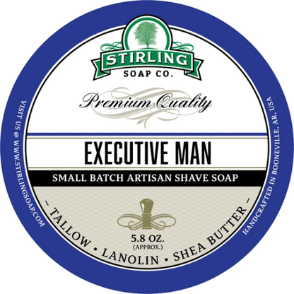 Stirling Soap Co. Executive Man Shaving Collection