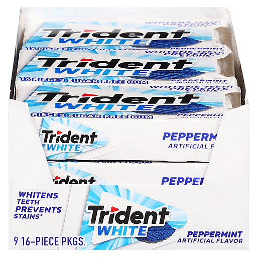 Trident White Gm 9x16 Ppmnt Sf