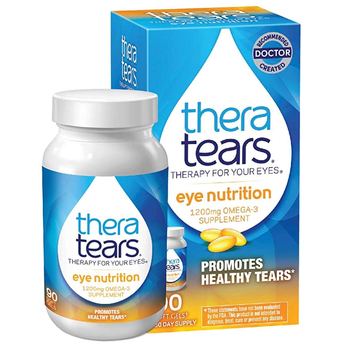 TheraTears Eye Nutrition Softgels 90Ct