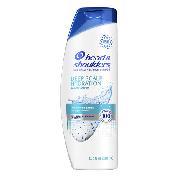 Head & Shoulders Shampoo, Daily, Deep Scalp Hydration 12.5  Oz