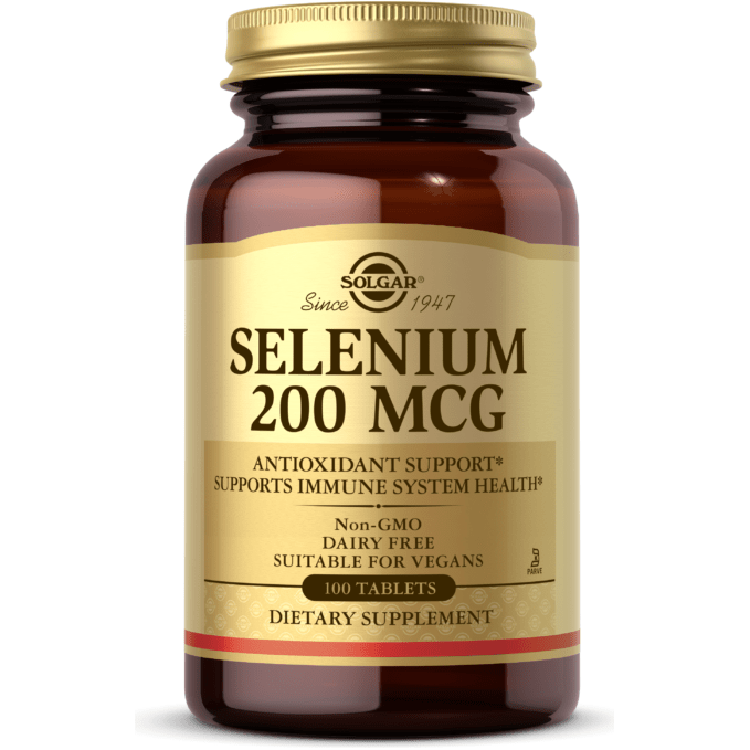 Solgar Selenium 200 mcg 100 Tablets